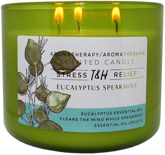 Eucalyptus Spearmint Soy Candle 3-Wick