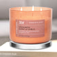 Cinnamon Clove & Citrus Soy Candle 3-Wick