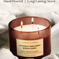 Coconut Bergamot Woodlands Soy Candle 3-Wick