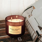 Coconut Bergamot Woodlands Soy Candle 3-Wick