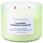 Cucumber Grapefruit Paradise Soy Candle 3-Wick