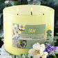 Eucalyptus Jasmine & Lavender Soy Candle 3-Wick