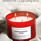 Pomegranate Noir Soy Candle 3-Wick