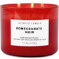 Pomegranate Noir Soy Candle 3-Wick