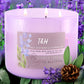 Sage Lavender & Cedarwood Soy Candle 3-Wick